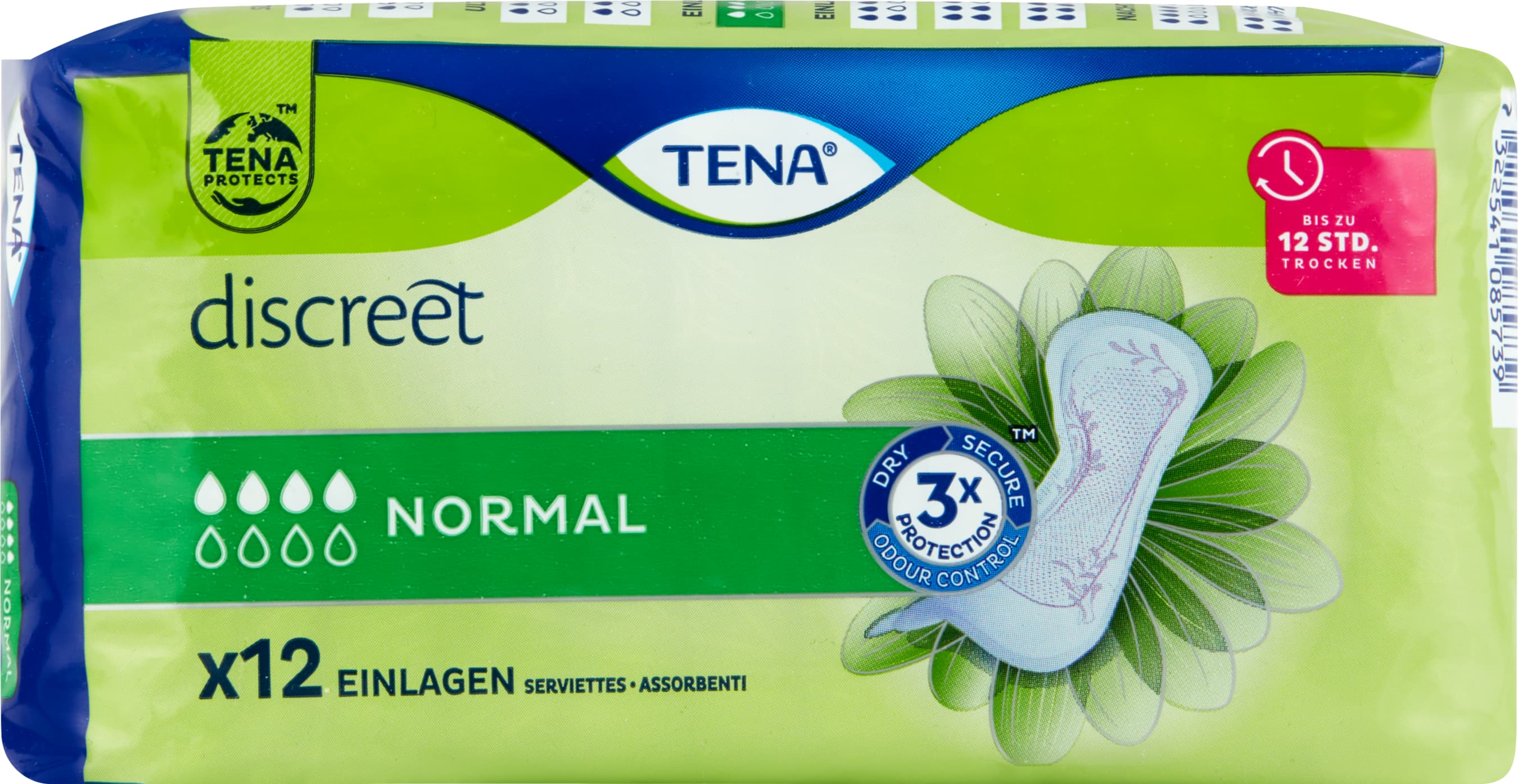 TENA Serviettes hygiéniques Normal